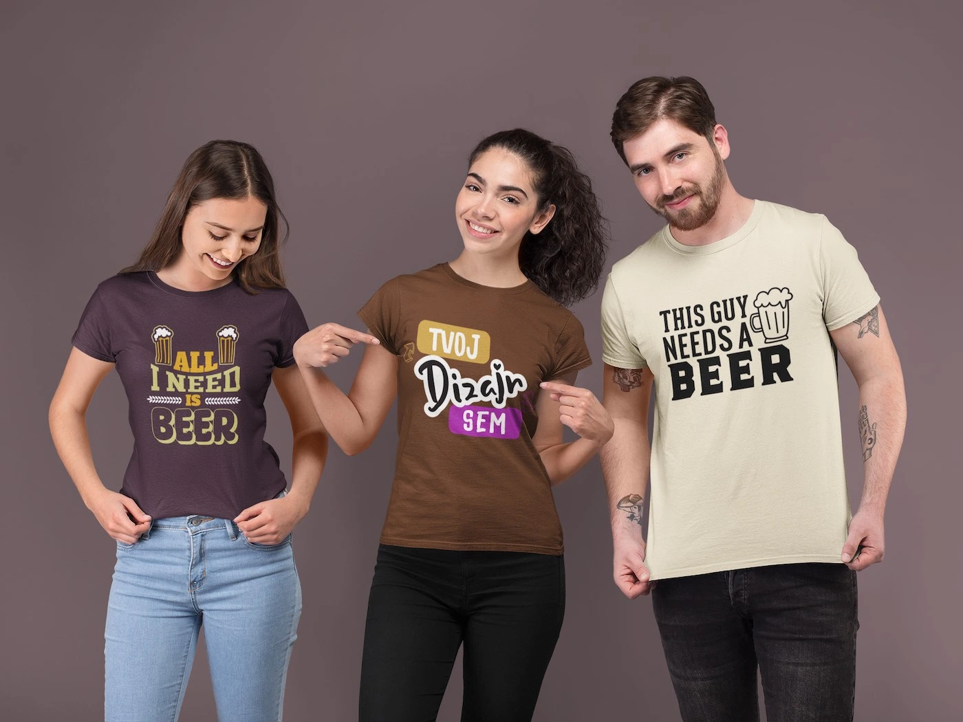 Pivske majice za Oktoberfest z lastnim potiskom
