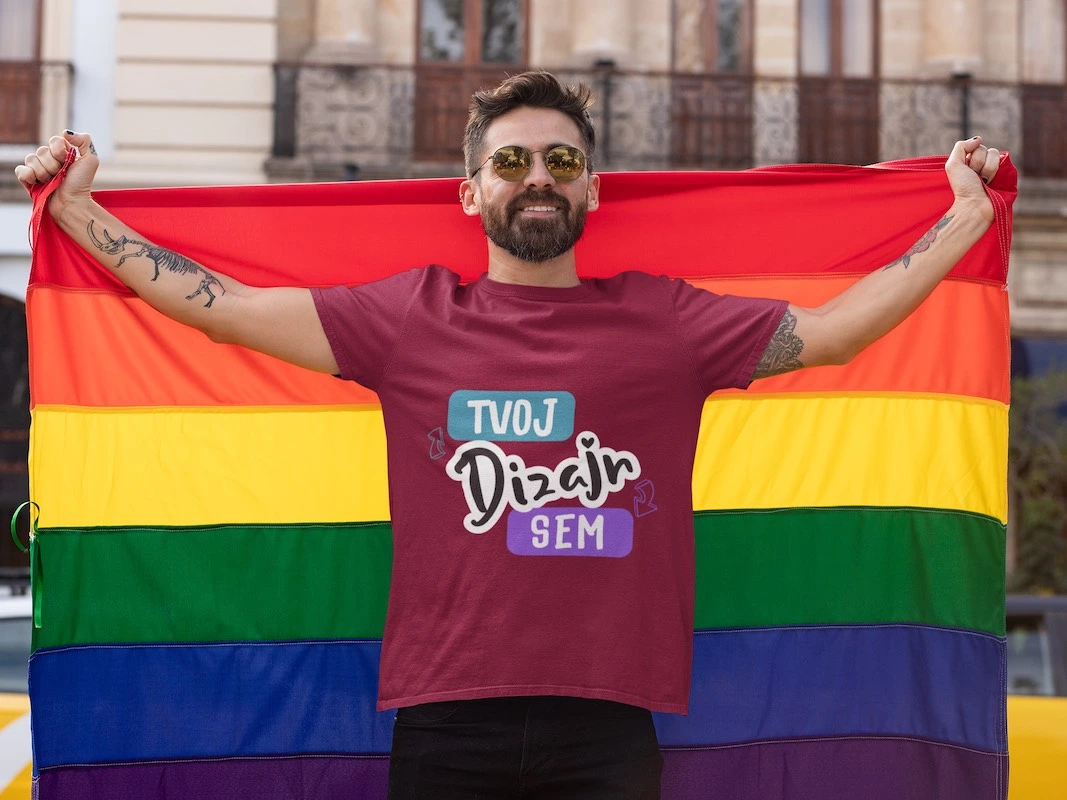 Mavrične majice in LGBTI puloverji