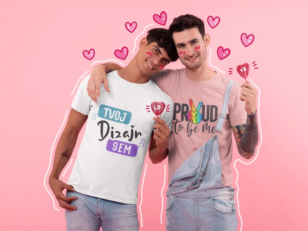 Mavrične majice in LGBTI puloverji