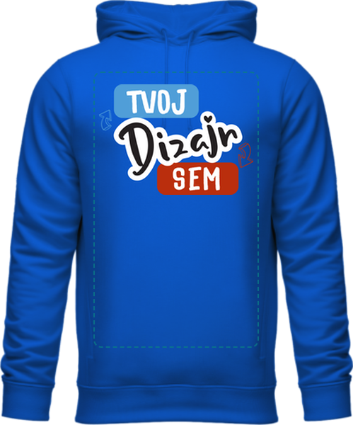 B&C INSPIRE moški pulover s kapuco