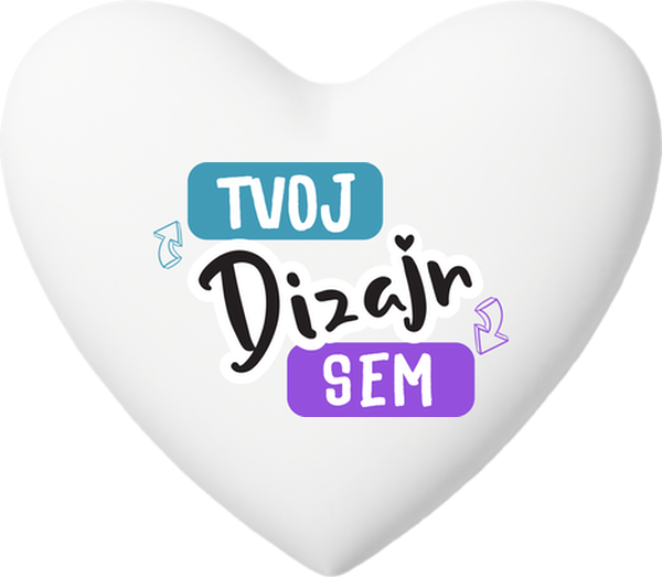 Blazina v obliki srca